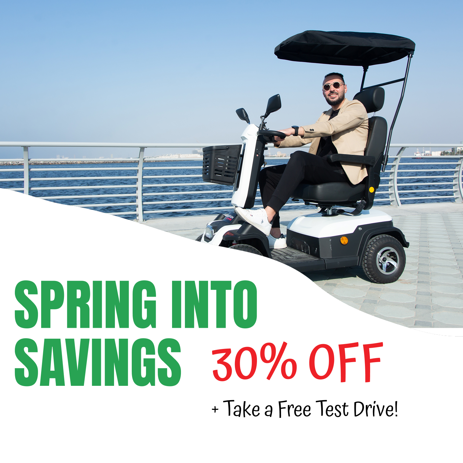 Equinox Grande All-Terrain Mobility Scooter