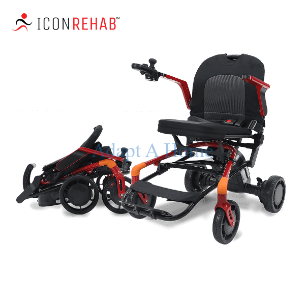 Whizzi Fold Electric Wheelchair - Image 3
